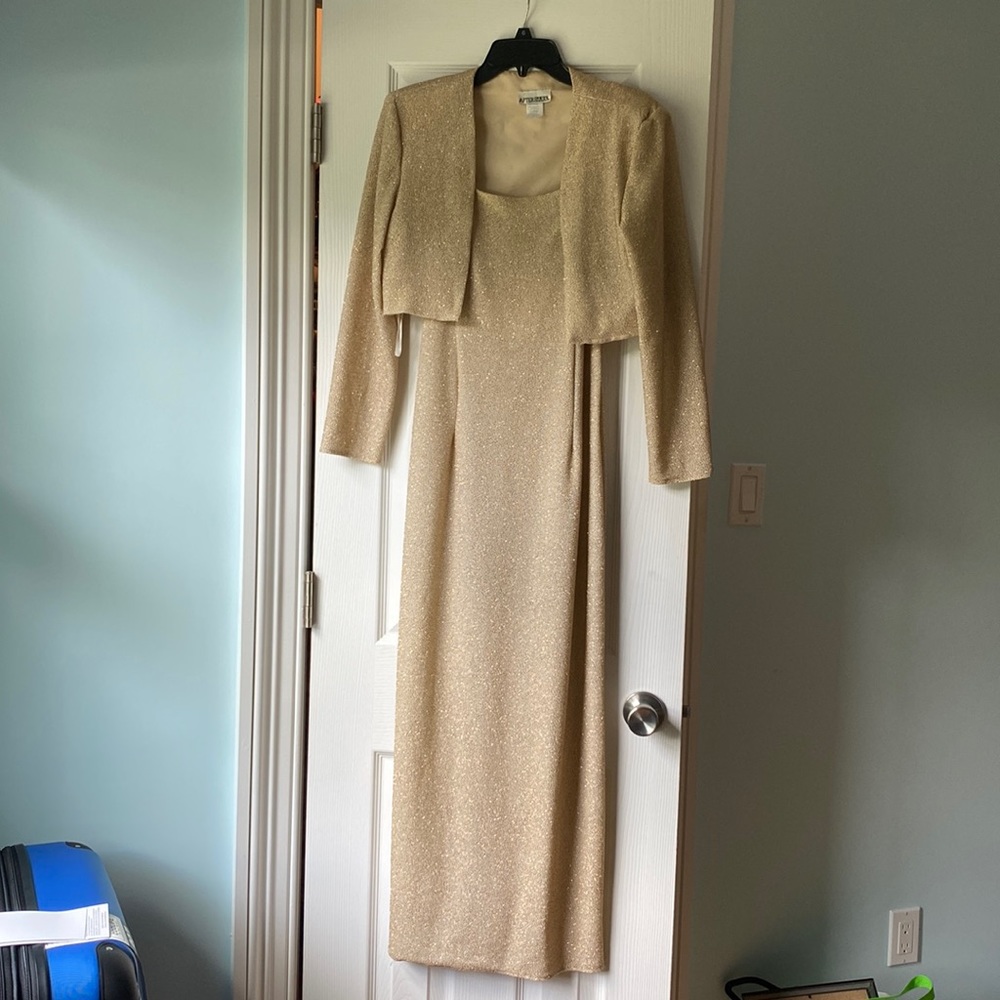 Gold VINTAGE gown